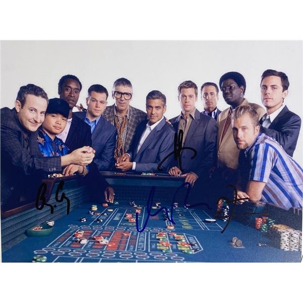 Ocean's Twelve cast facsimile signedphoto