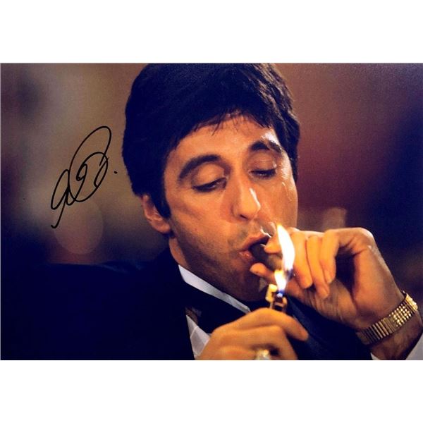 Scarface Al Pacino facsimile signed movie photo