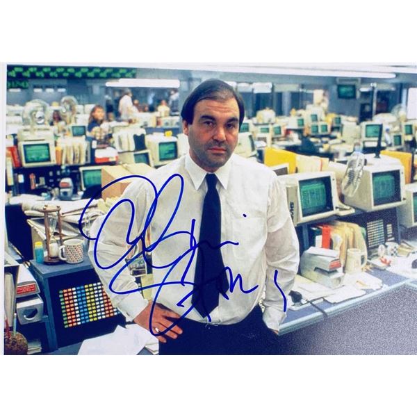 Wall Street Oliver Stone facsimile signed movie photo