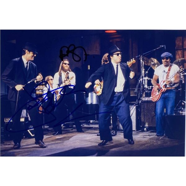The Blues Brothers Dan Aykroyd and John Belushi facsimile signed movie photo