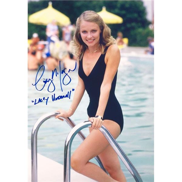 Caddyshack Cindy Morgan facsimile signed movie photo