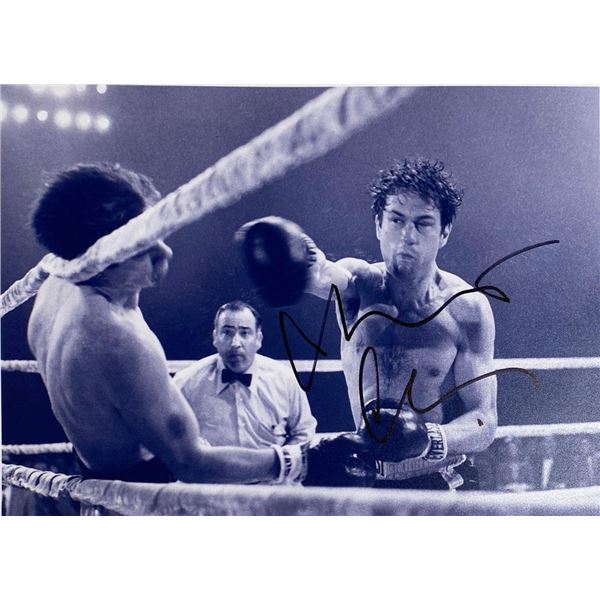 Raging Bull Robert De Niro facsimile signedphoto