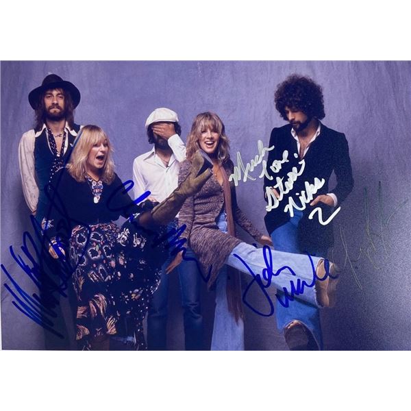 Fleetwood Mac facsimile band signed photo