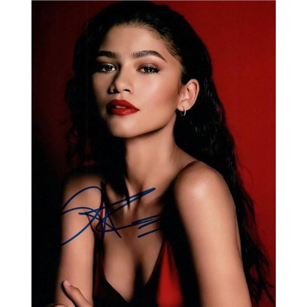Zendaya facsimile signed photo