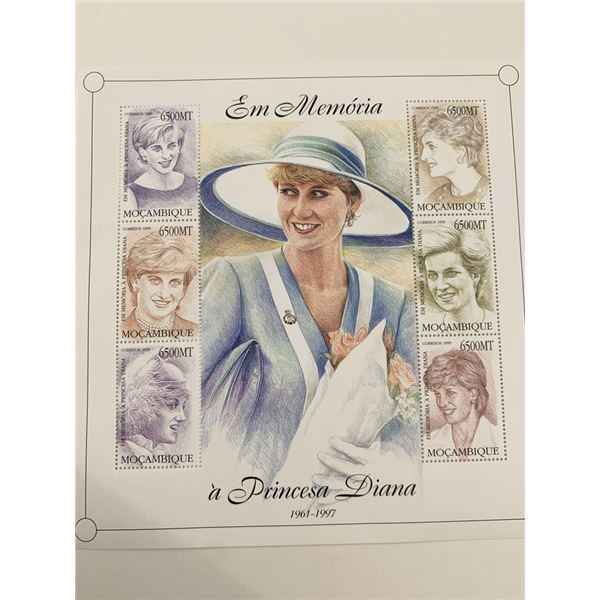 Princess Diana commemorative stamp set