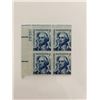 Image 1 : 1966 5c Prominent Americans: George Washington Stamp Plate Block