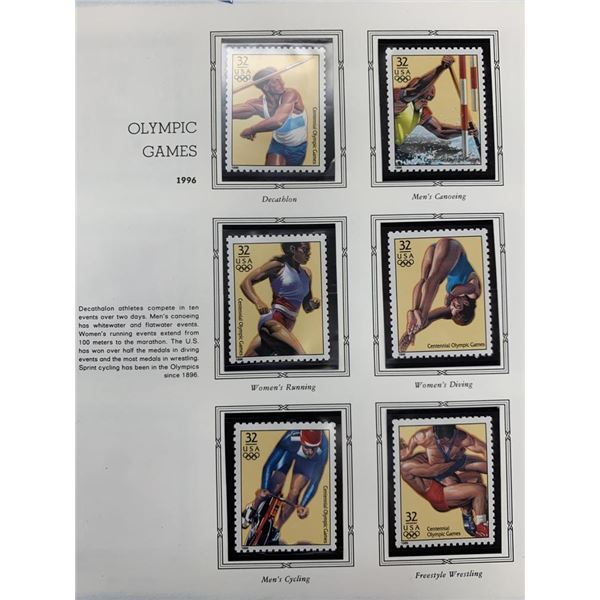 Olympic Commemorative Stamp Set