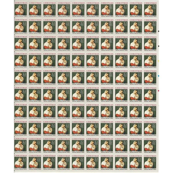 Traditional Christmas: Madonna and Child Stamps