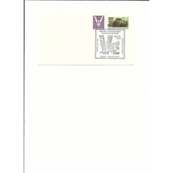 Anaheim, CA - First Day Cover - 50th WWII Anniversary - 1995