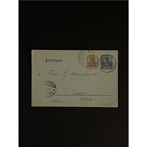 1914 Germany Handwritten Stamped Postcard