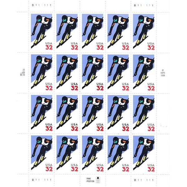Alpine Skiing Stamps