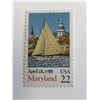 Image 1 : 1987 22c Bicentenary Statehood: Maryland Stamp