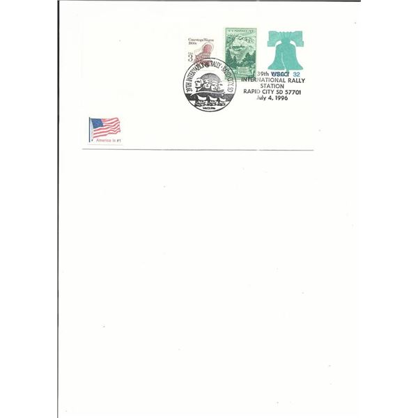 Rapid City, SD. - First Day Cover - 39th International Rally - 1996