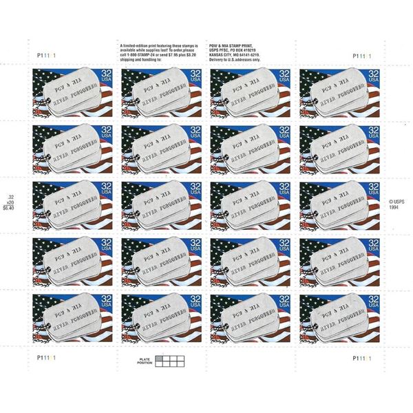 POW & MIA Stamps