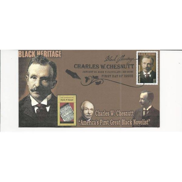 Charles W Chesnutt FDC
