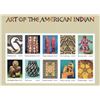 Image 1 : Art of the American Indian stamp sheet 10 x 37 cent stamps