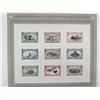 Image 1 : USPS Bi-Color Re-Issue of 1898 Trans Mississippi Sheet of Nine Stamps