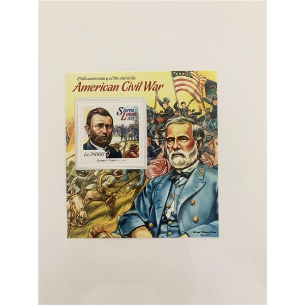 Ulysses S. Grant Commemorative Souvenir Stamp