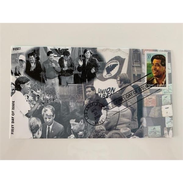 Cesar E Chavez First Day Cover