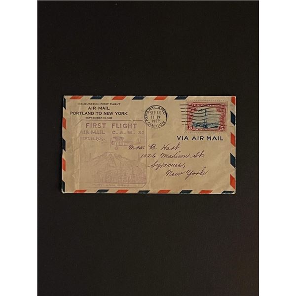 1929 Portland Oregon First Flight First Day Cover