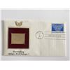 Image 1 : Lacemaking Appliqué Mixed Technique I Gold Stamp Replica First Day Cover