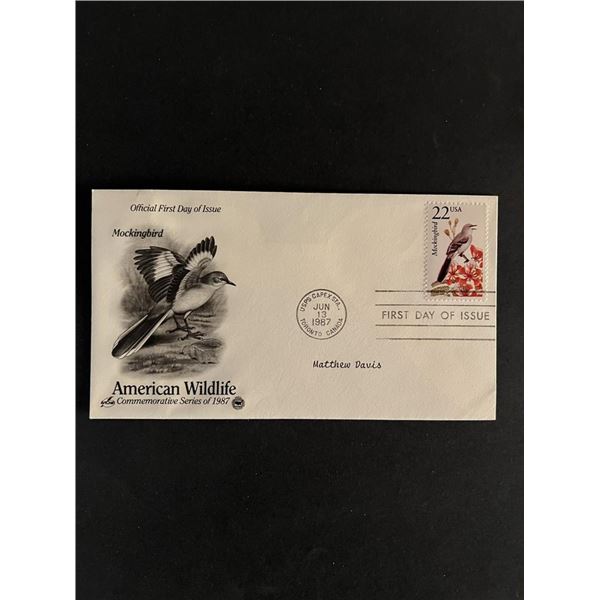 American Wildlife First Day Cover
