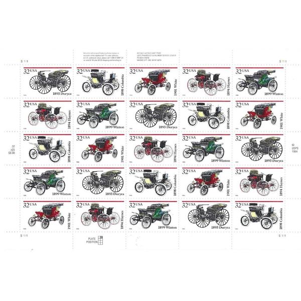 Antique Automobiles Stamps