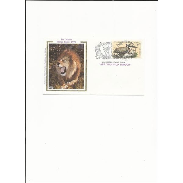 San Mateo Stamp Show 1974 - First Day Cover