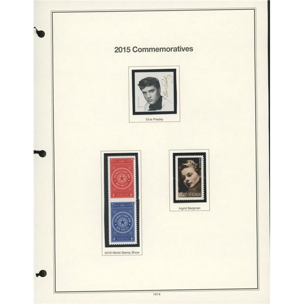 2015 Commemorative Stamps