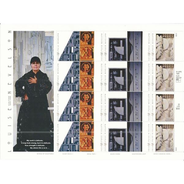 Louise Nevelson Stamps