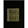 Image 1 : Four 8 Cent Stamps with Plate Number