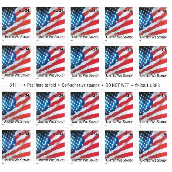 American Flag stamps