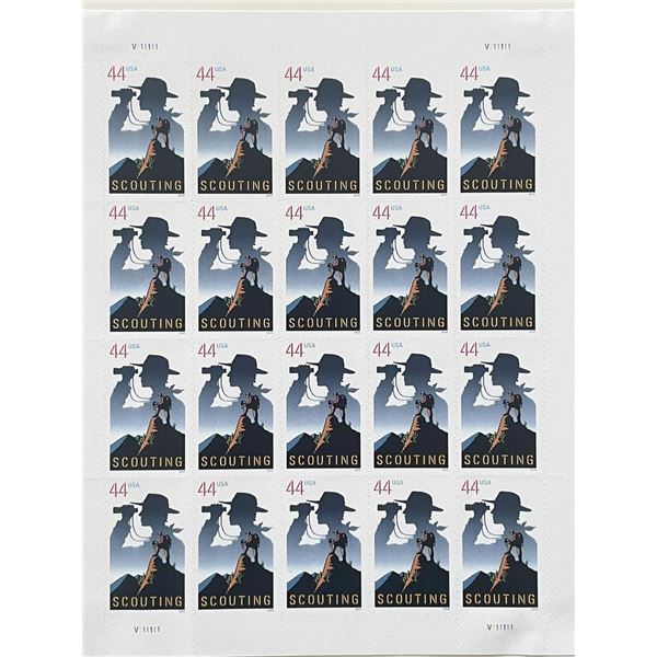 2010 Scouting stamp set of 20