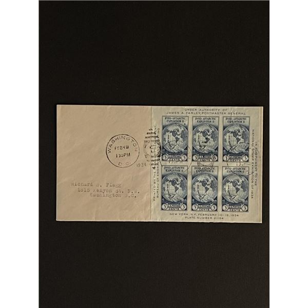 1934 Washington DC First Day Cover