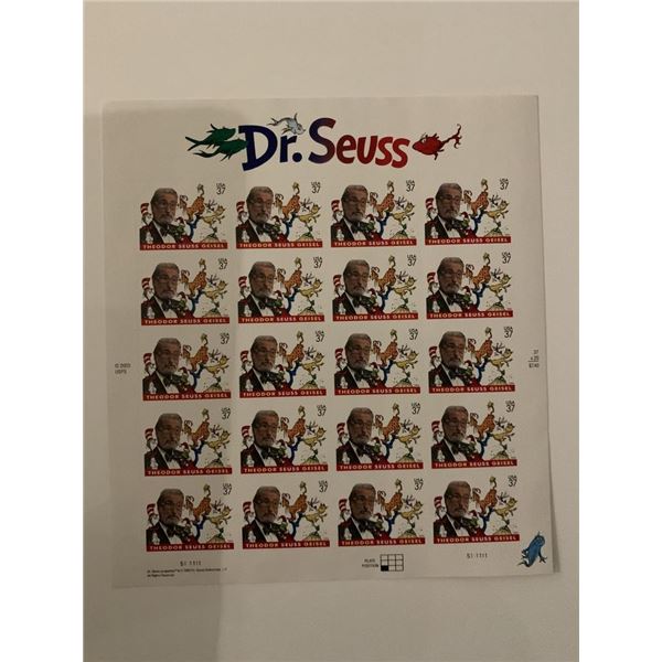 Dr Seuss Stamp Set