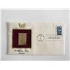 Image 1 : Wildflower Series Harebell Gold Stamp Replica First Day Cover