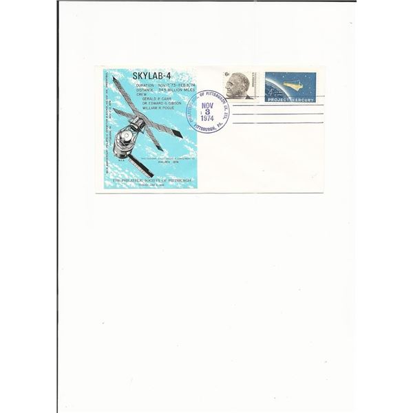 Skylab-4 - First Day Cover - Pittsburgh, PA 1974