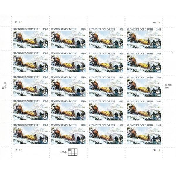 Klondike Gold Rush Stamps