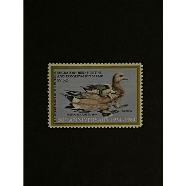 Migratory Bird Hunting US Duck Stamp Unused
