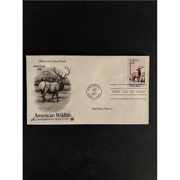 American Wildlife First Day Cover