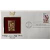 Image 1 : Wildlife Of Our Fifty States Bobwhite Gold Stamp Replica First Day Cover