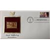 Image 1 : Raoul Wallenberg Humanitarian Gold Stamp Replica First Day Cover
