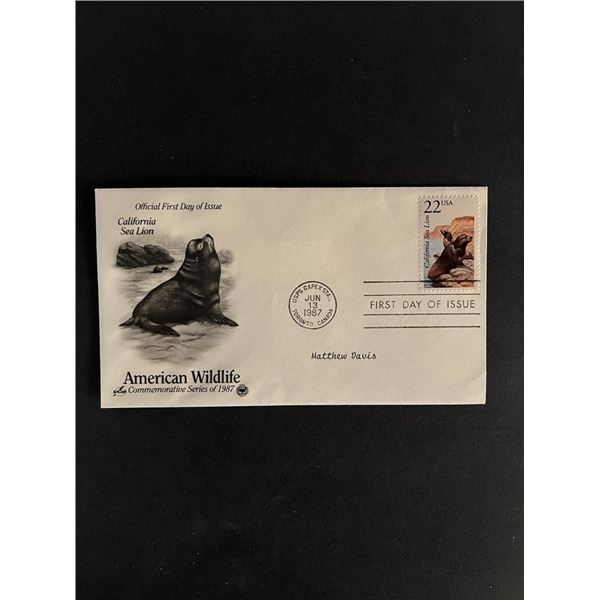 American Wildlife First Day Cover
