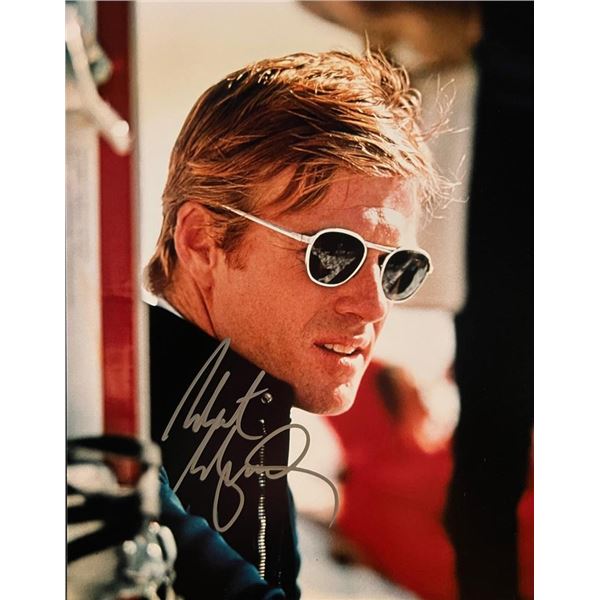 Robert Redford signed movie photo