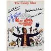 Image 1 : Willy Wonka The Candy Man signed Sheet Music