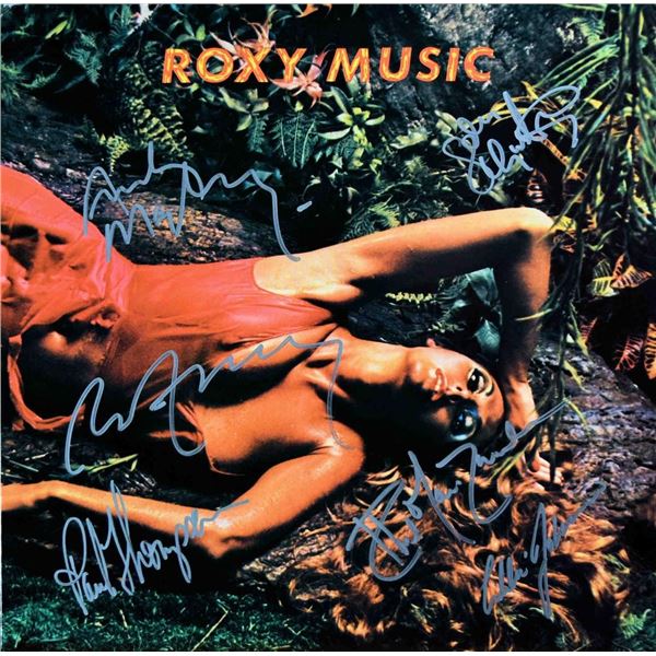 Roxy Music signed Stranded album