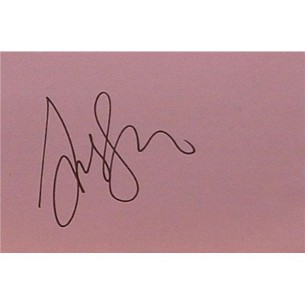 Sopranos Lorraine Bracco signature slip