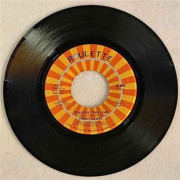 Tommy James Draggin the Line 45 Album