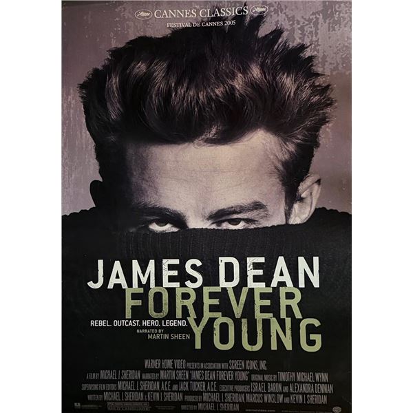 James Dean Forever Young 2005 Cannes Film Festival Movie Poster