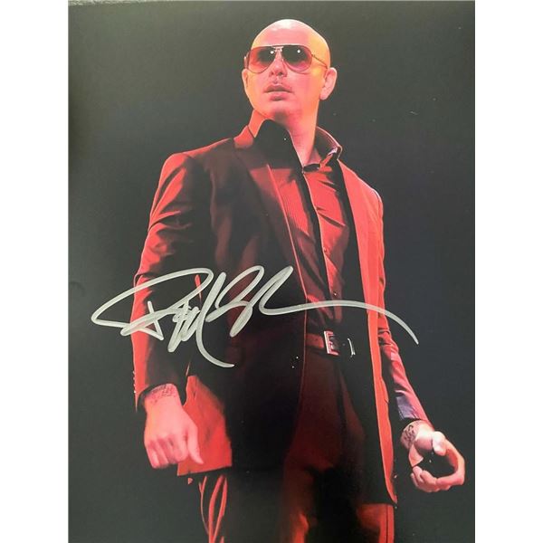 Grammy Award Winner Pitbull signed photo